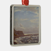 Morgenstern an der Küste auf der Isle of Wight Ornament Aus Metall (Rechts)