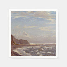 Morgenstern an der Küste auf der Isle of Wight