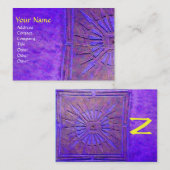 MORGENSTERNMONOGRAM VISITENKARTE (Vorne/Hinten)