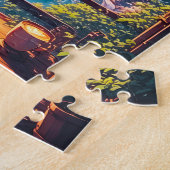 Morgenstille über Fuji Puzzle (Seite)