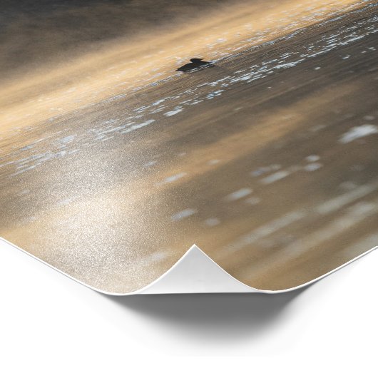 Morgenstimmung Fotodruck (Ecke)