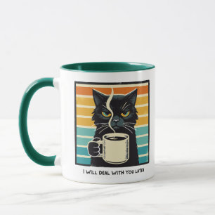 Morgenstimmung Katze Kaffee Tasse