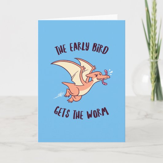 Morgenstund hat Gold im Mund Karte (Vorderseite)