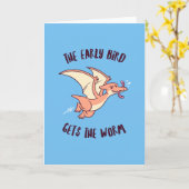 Morgenstund hat Gold im Mund Karte (Gelbe Blume)