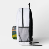 Morgentau Bedruckter Rucksack (Rechts)