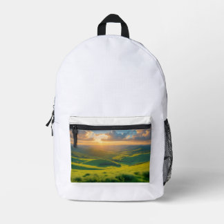 Morgentau Bedruckter Rucksack