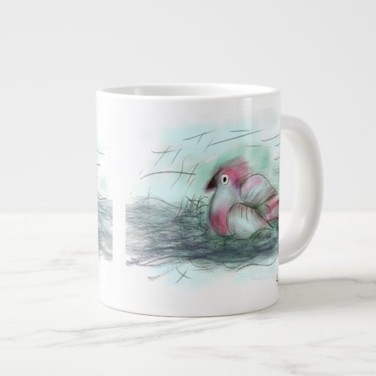 Morgentau Jumbo-Tasse (Vorderseite Rechts)