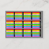 Morgentraum, KALENDER 2011 Visitenkarte (Rückseite)