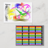 Morgentraum, KALENDER 2011 Visitenkarte (Vorne/Hinten)