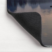 Morgenüberfahrt auf Fluss Li, Guilin, China Mousepad (Ecke)