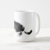 Morgenumriss, sanfte Wache Kaffeetasse (VorderseiteRechts)