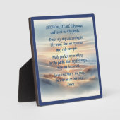 Morgenvormittag Gebet-Plaque mit Easel Fotoplatte (Vorderseite)