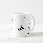 Morgenwache, leichtes Herz Kaffeetasse (VorderseiteRechts)