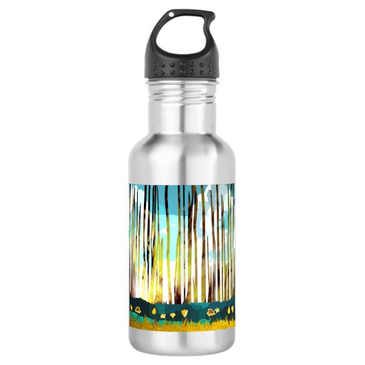 Morgenwald Edelstahlflasche (Vorderseite)