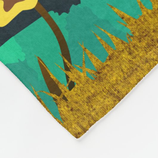 Morgenwald Fleecedecke (Ecke)