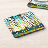 Morgenwald Getränkeuntersetzer (Linke Seite)