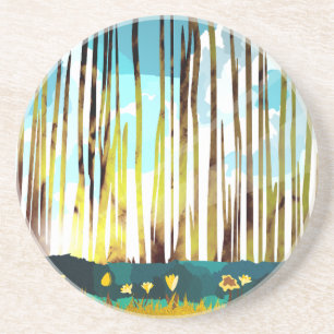 Morgenwald Getränkeuntersetzer