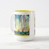 Morgenwald Zweifarbige Tasse (Vorderseite Links)