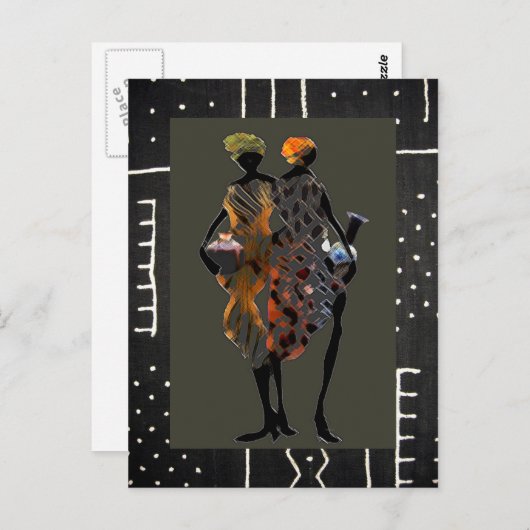 Morgenwasser Postkarte (Vorne/Hinten)