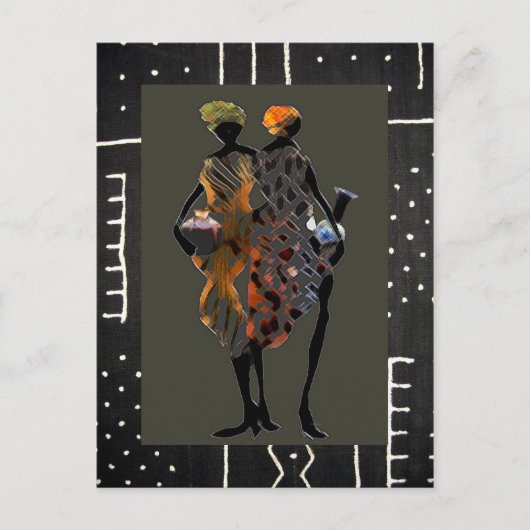 Morgenwasser Postkarte (Vorderseite)