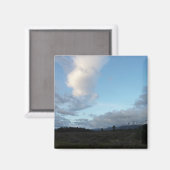 Morgenwolken im Grand Teton Nationalpark Magnet (Vorderseite/Rückseite)