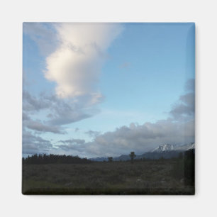Morgenwolken im Grand Teton Nationalpark Magnet