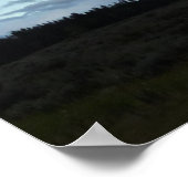 Morgenwolken im Grand Teton Nationalpark Poster (Ecke)