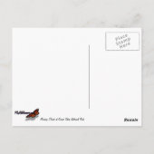 Morgenwolken im Grand Teton Nationalpark Postkarte (Rückseite)