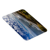 Morgenwolken und Nebel am Strand Magnet (Rechte Seite)