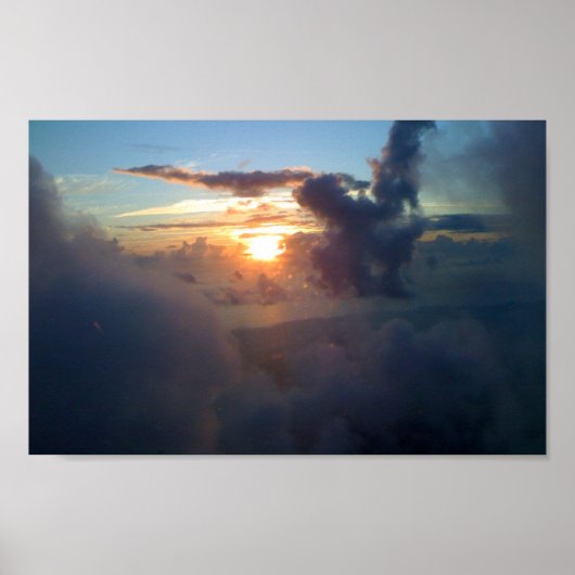 Morgenwolkensurfen Poster (Vorne)