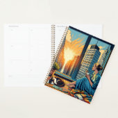 Morgenzeit in der Stadt | Reflektierende Frau Planer (Anzeige)