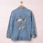 Mori Clan Kamon Silver Chrome Jeansjacke (Hangar)