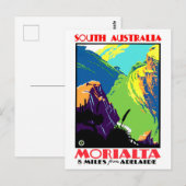 Morialta, 12 km von Adelaide, Südaustralien Postkarte (Vorne/Hinten)