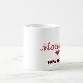 Moriarty New Mexiko-Stadt-Klassiker Kaffeetasse (Mittel)