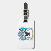 Moriarty Wappen - Familienwappen Gepäckanhänger (Vorderseite vertikal)