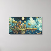 Moring auf der Insel Himmel Leinwanddruck (Vorderseite)