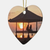 Moring in Bali-Insel Keramikornament (Links)