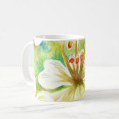 Moringa Blume Kaffeetasse (Vorderseite Links)
