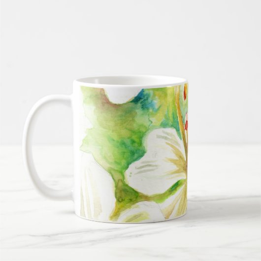 Moringa Blume Kaffeetasse (Links)