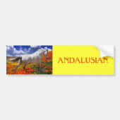 MORISCO IN DEN FRÜHLINGS-BLUMEN AUTOAUFKLEBER (Vorne)