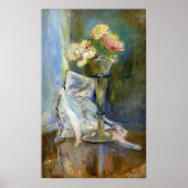 Morisot - Anemones-Rose Poster (Vorne)