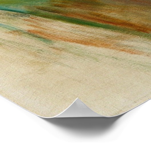 Morisot - Bather in Shirt 1894 Poster (Ecke)