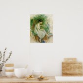 Morisot - Bather in Shirt 1894 Poster (Küche)