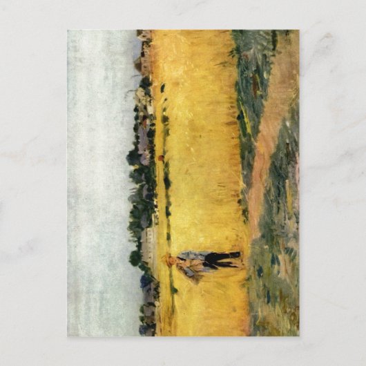 Morisot, Berthe Kornfeld um 1875 c. 1875 Technique Postkarte (Vorderseite)