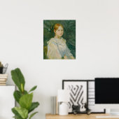 Morisot - Büste von Alice Gamby 1890 Poster (Heimbüro)