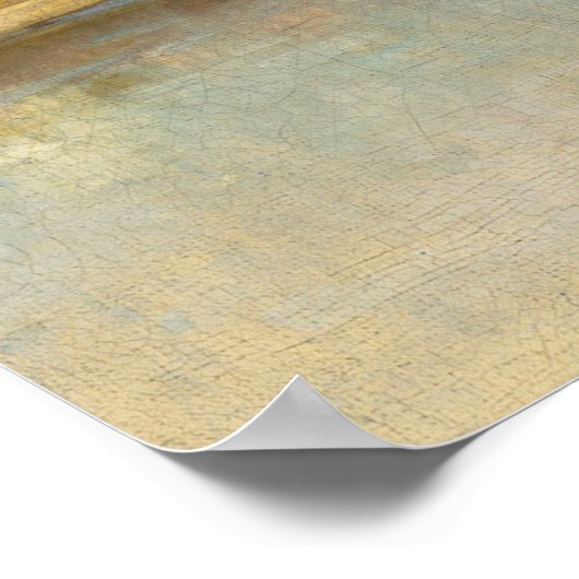 Morisot - Der Hafen von Lorient 1869 Poster (Ecke)