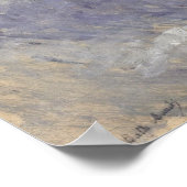 Morisot - Der Strand von Nizza 1882 Poster (Ecke)