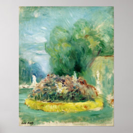 Morisot - Fontainebleau Park 1893 Poster