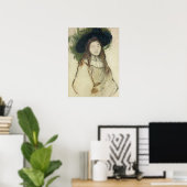 Morisot - Julie Manet mit Freiheitshut Poster (Heimbüro)