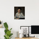Morisot - Junge Frau 1871 Poster (Heimbüro)